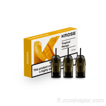 Vente en gros de dosettes jetables préremplies 2ml